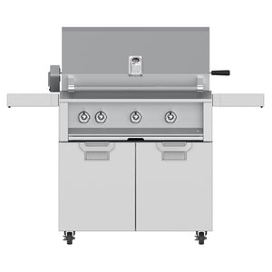 Aspire By Hestan 36-Inch Freestanding Gas Grill With Sear Burner & Rotisserie  - Steeletto