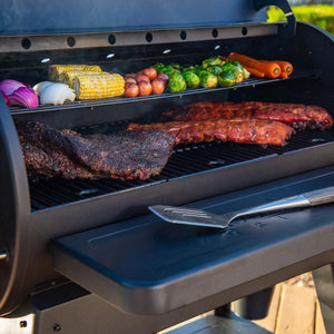 Louisiana Grills - 10639 - LG1000BL Black Label Series Pellet Grill - In Use