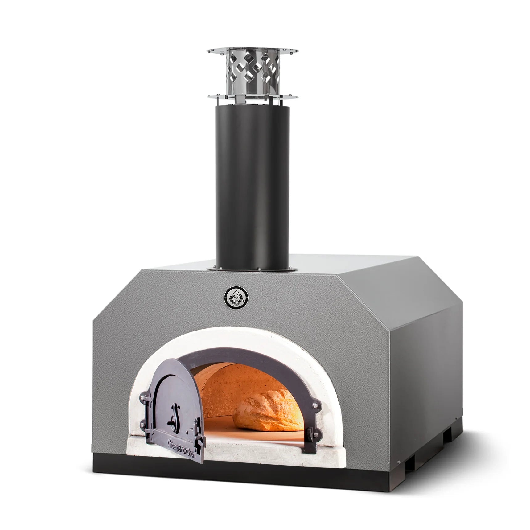 Chicago Brick Oven CBO-500 Countertop Wood-Fired Outdoor Pizza Oven CBO-0-CT-500-SV