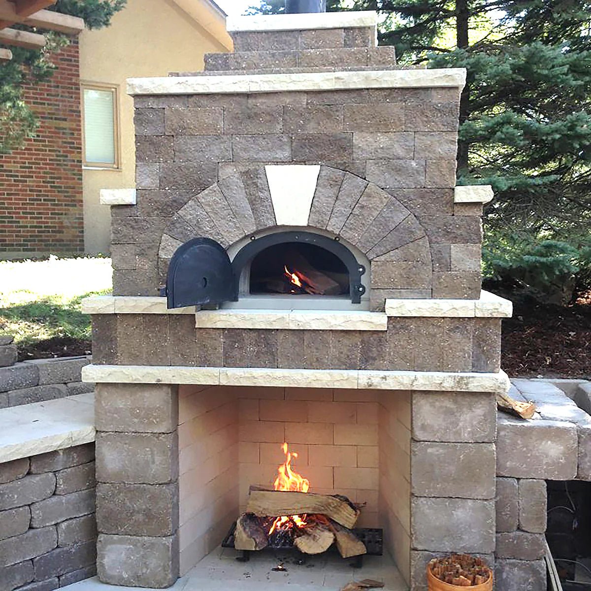 CBO-500 Built-In Wood Fired Pizza Oven DIY Kit - CBO-0-KIT-500