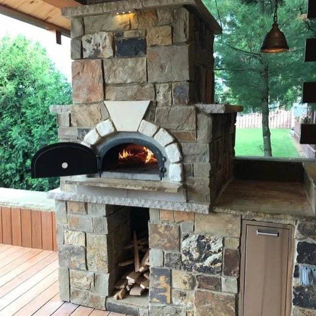 Chicago Brick Oven CBO-750 Built-In Wood Fired Outdoor Pizza Oven CBO-O-KIT-750