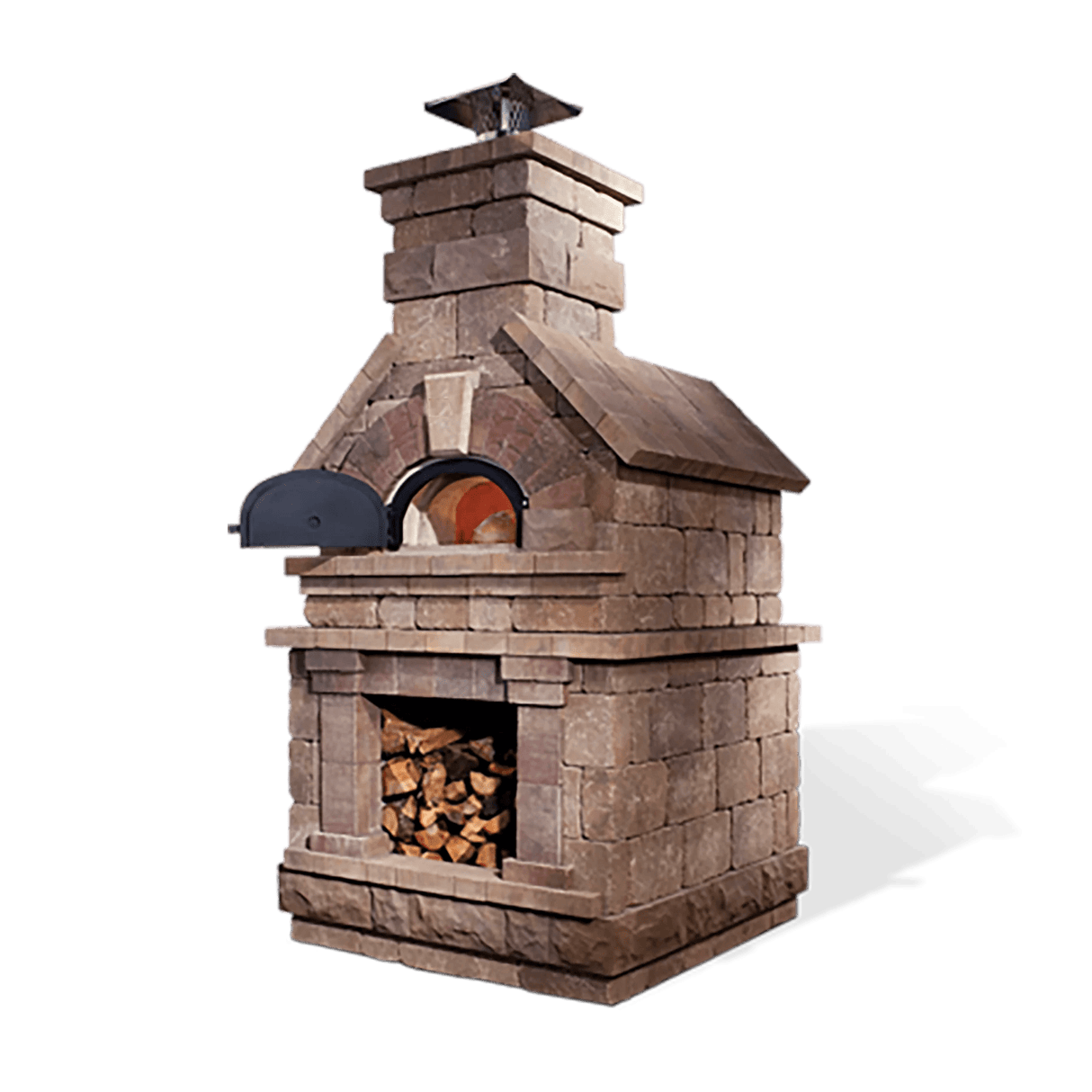 Chicago Brick Oven CBO-750 Built-In Wood Fired Outdoor Pizza Oven CBO-O-KIT-750