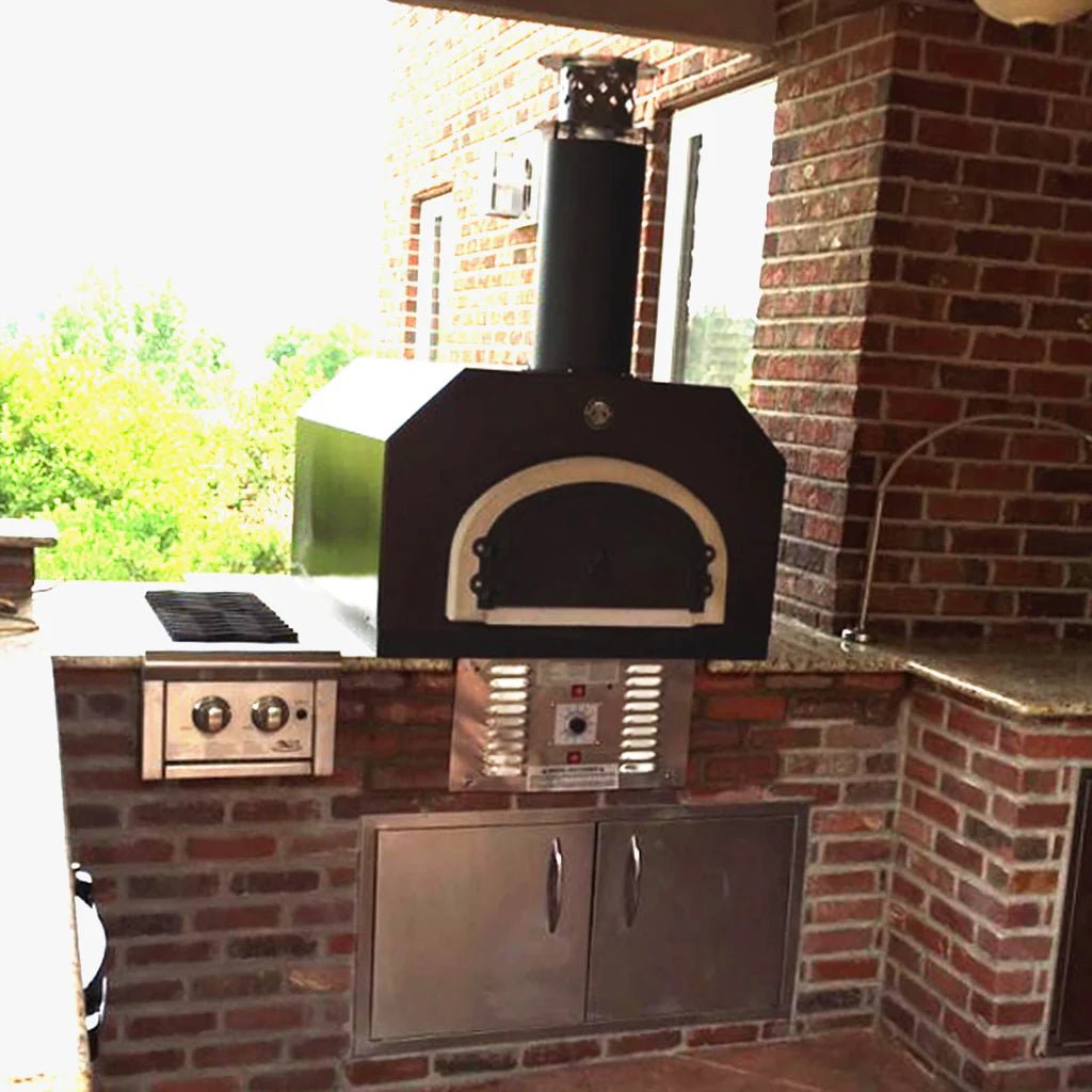 Chicago Brick Ovens CBO-750 Commercial Countertop Hybrid Pizza Oven CBO-O-CT-750-HYB-NG-CV-C-3K