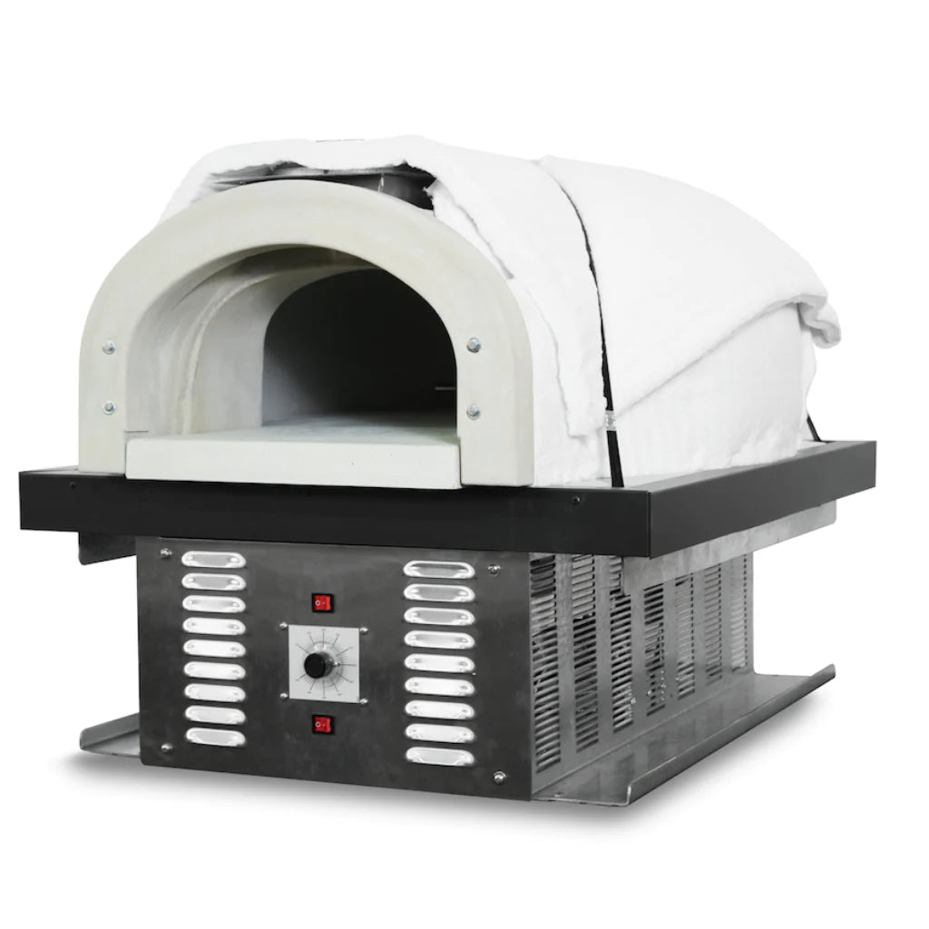 Chicago Brick Oven CBO-750 Pre-Assembled Hybrid Gas & Wood Pizza Oven CBO-O-KIT-750-HYB-NG