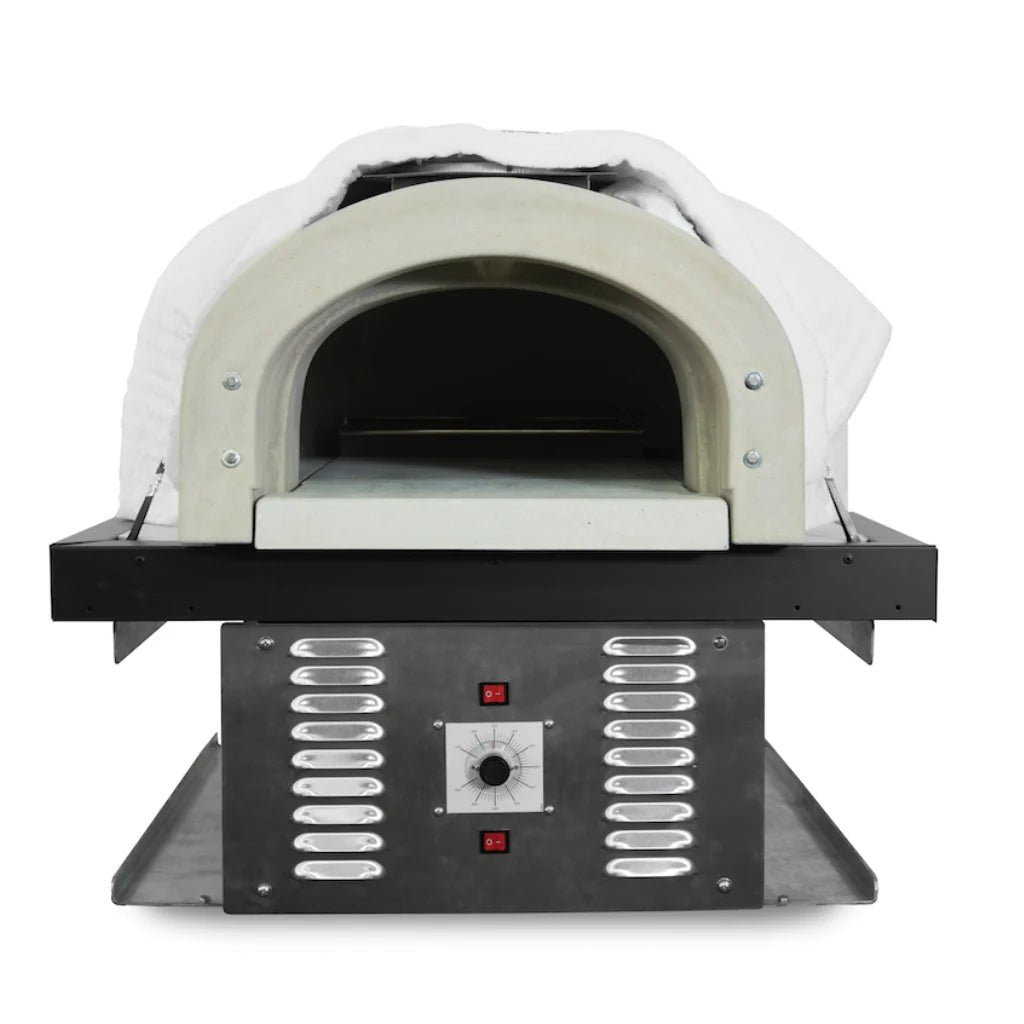 Chicago Brick Oven CBO-750 Pre-Assembled Hybrid Gas & Wood Pizza Oven CBO-O-KIT-750-HYB-NG