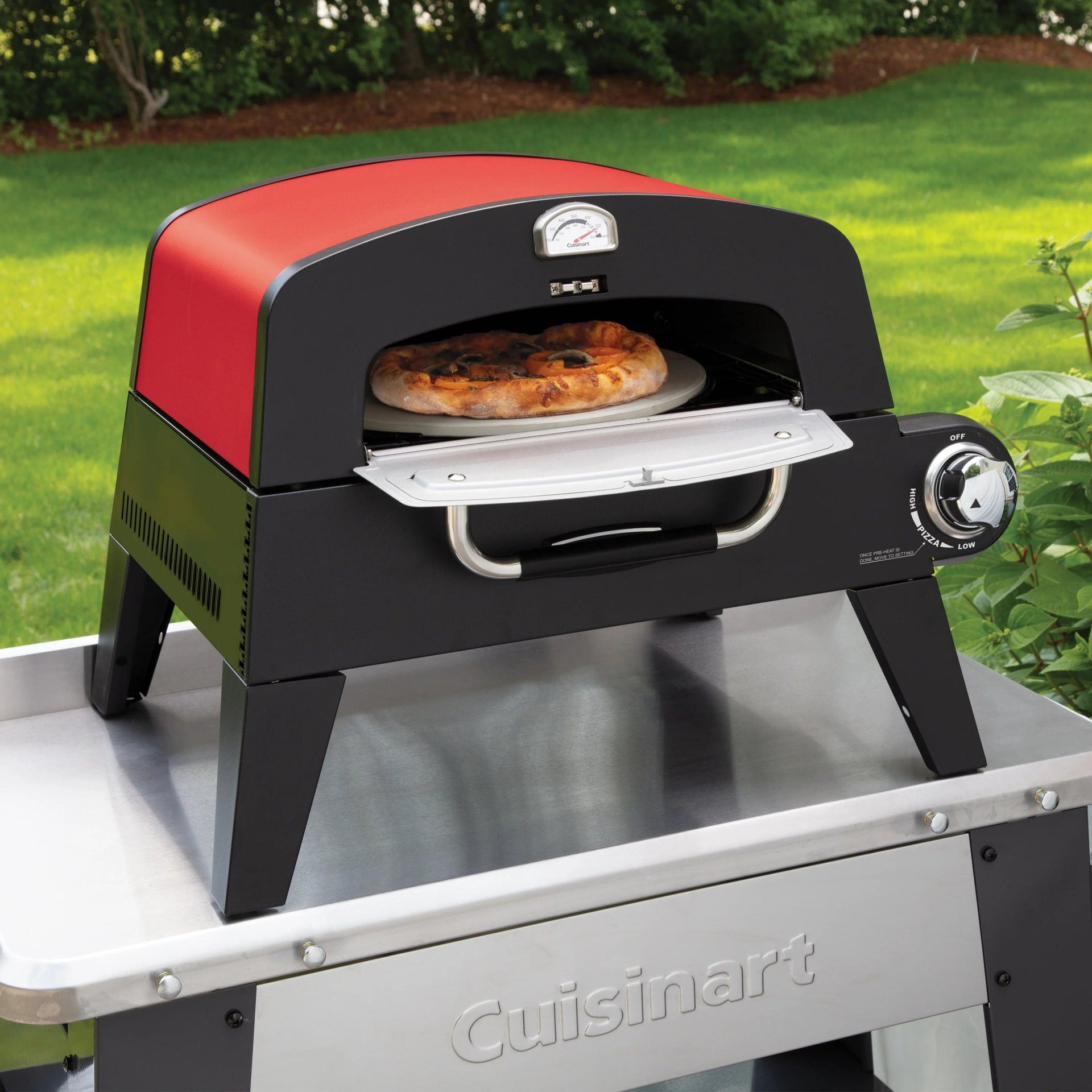 【美品】Cuisinart Pizza Oven PIZ-100PCJ Amazon.com: Cuisinart Indoor Pizza Oven, Bakes 12