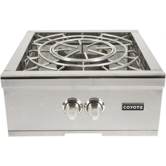 Coyote 24-inch Stainless Steel Built-In Power Burner