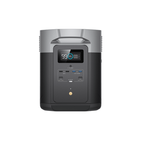 EcoFlow DELTA Max Portable Power Station | 2400W Output, 6kWh Capacity DELTA2000-US