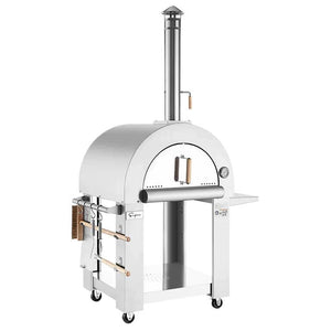 Empava PG05 Outdoor Wood Fired Pizza Oven w/Side Table - 800°F Max - EMPV-PG05