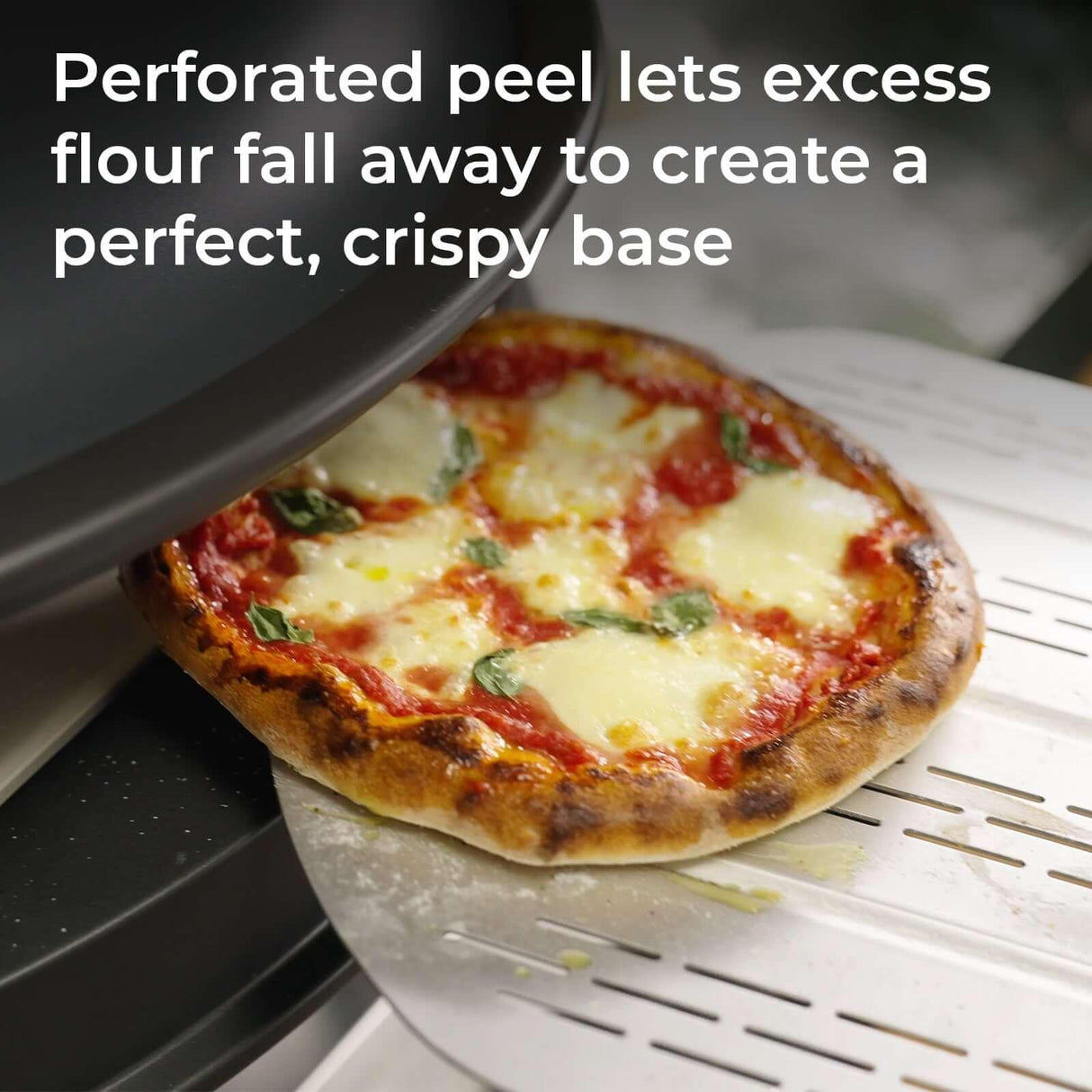 EVERDURE Aluminum Perforated Pizza Peel EPPEEL14