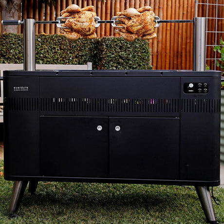 HUB II 54-Inch Charcoal Grill Everdure by Heston HBCE3BUS