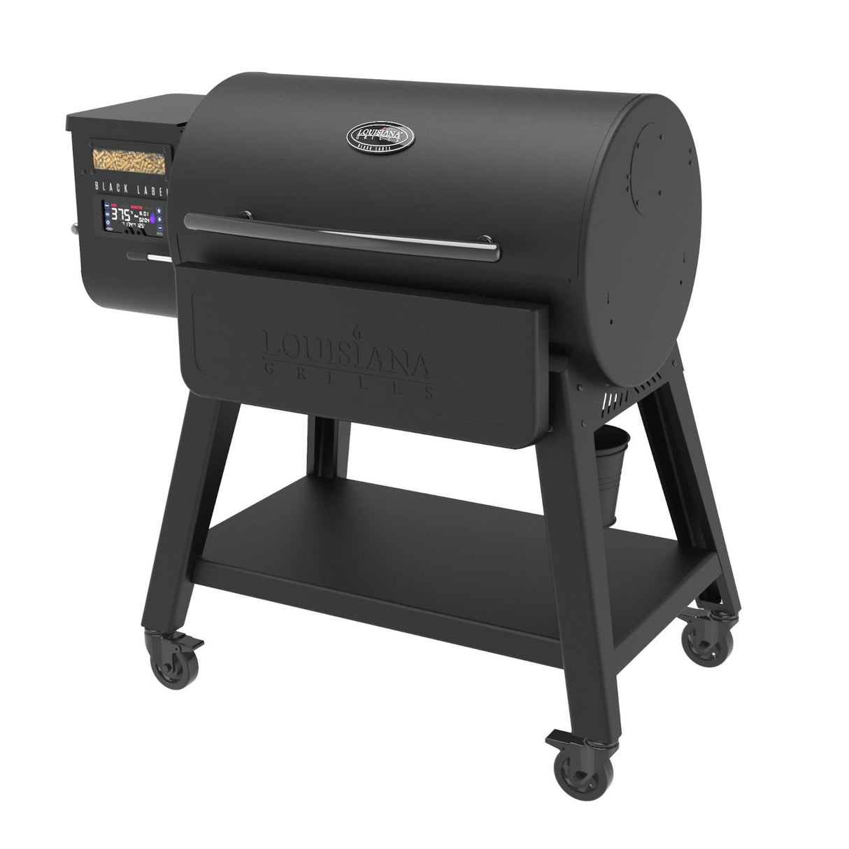 Louisiana Grills - 10639 - LG1000BL Black Label Series Pellet Grill - Angled Right