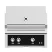 Hestan 30-Inch Outdoor Built-In Grill, w/ Rotisserie - GABR30-NG-BK