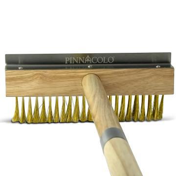 Fire One Up Wooden Broom With Wire Bristle - PPO-6-34