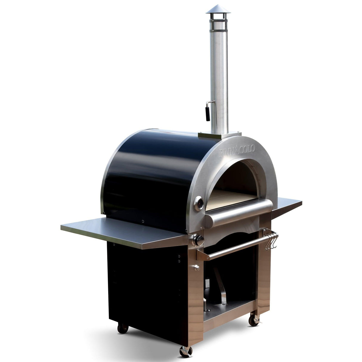 Pinnacolo Ibrido 32" Hybrid Gas/Wood Outdoor Pizza Oven - PPO-1-03