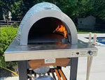 HPC Forno Series Hybrid Gas/Wood Pizza Oven w/ Cart - FDP-FORNO/BLX-EI-LP