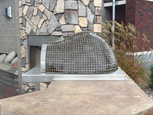 HPC Villa Series Hybrid Pizza Oven - Gas/Wood Fueled, Built-In - FDP-VILLA/BLX-EI-LP