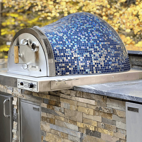 HPC Villa Series Hybrid Pizza Oven - Gas/Wood Fueled, Built-In - FDP-VILLA/BLX-EI-LP