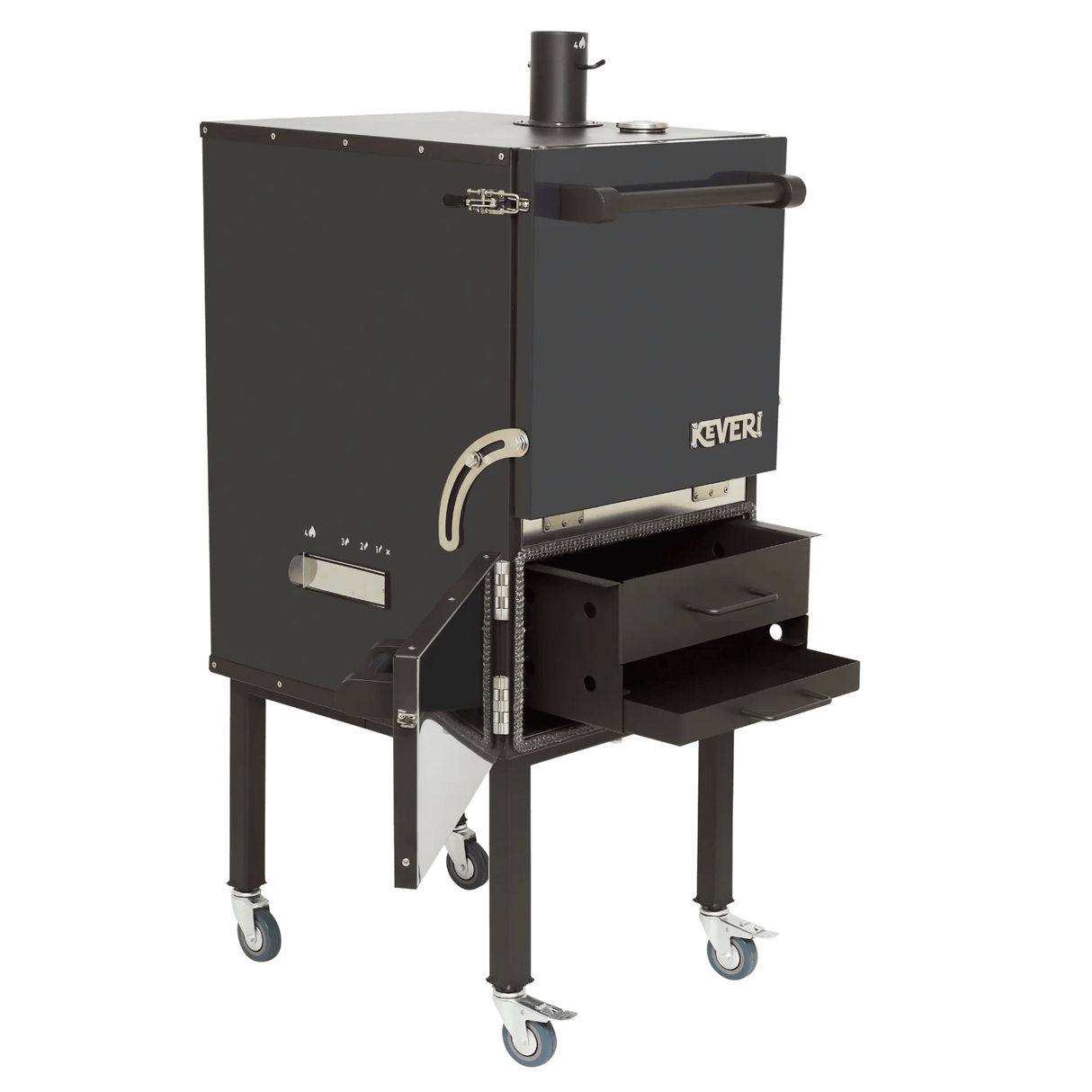 Keveri H1 Vertical Multi-Purpose Charcoal Oven - H1BT