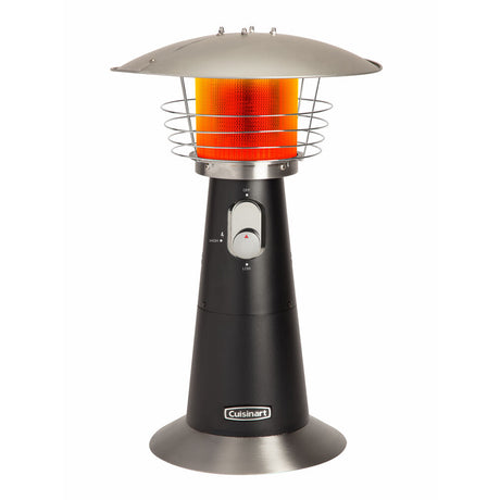 Cuisinart Portable Tabletop Patio Heater - COH-500P - Front View While On