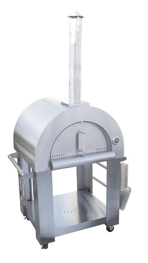 Kokomo 32” Pizza Oven - Wood Fired Stainless Steel - KO-PIZZAOVEN