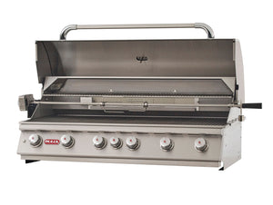 Bull Diablo 46-Inch 6-Burner Built-In Gas Grill with Infrared Rotisserie - 62649