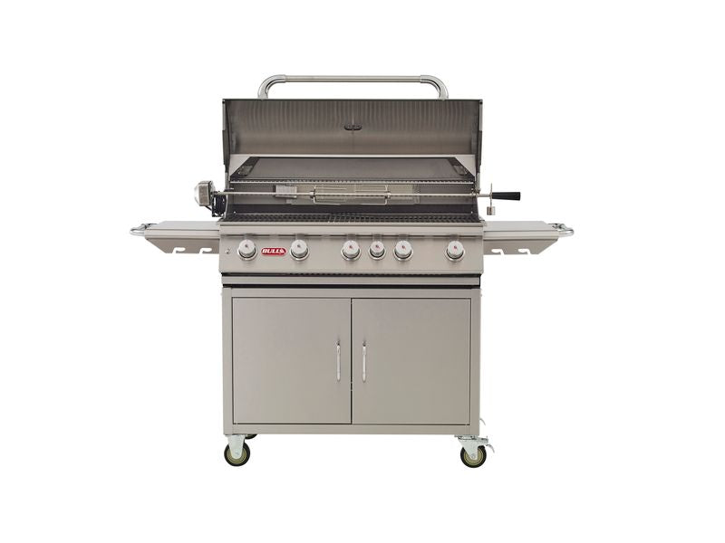 Brahma 38-Inch 5-Burner Stainless Steel Gas Grill - 57569 + 55510