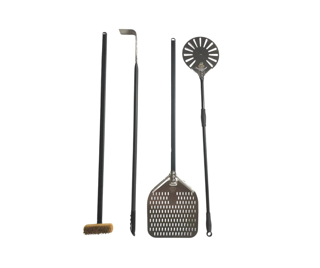 WPPO 4 Piece Wood-Fired Pizza Oven Utensil Kit - WKPA-01