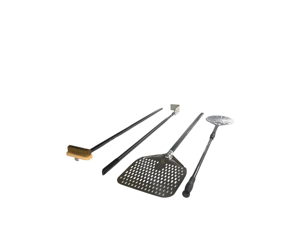 WPPO 4 Piece Wood-Fired Pizza Oven Utensil Kit - WKPA-01