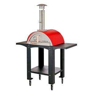 WPPO Karma 25-Inch Colored Wood-Fired Oven w/Cart - WKK-01S-WS-RED