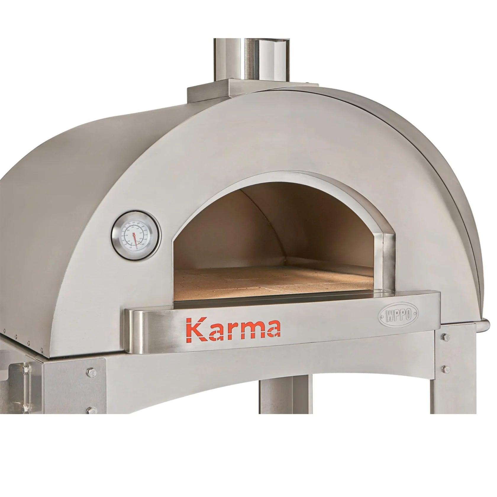 WPPO Karma 32-Inch Professional Wood-Fired Pizza Oven - WKK-02S-304SS