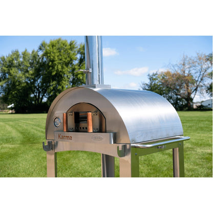 WPPO Karma 32-Inch Professional Wood-Fired Pizza Oven - WKK-02S-304SS