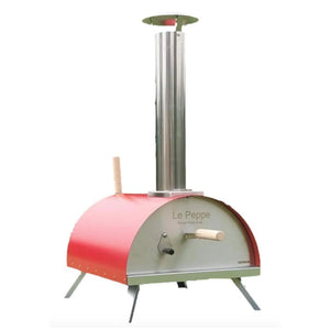 WPPO Le Peppe Portable Wood-Fire Pizza Oven - WKE-01-RED